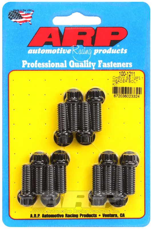 Arp Small-Block Chevy 12-Point Header Bolt Kit – High-Strength Fastener Set 1