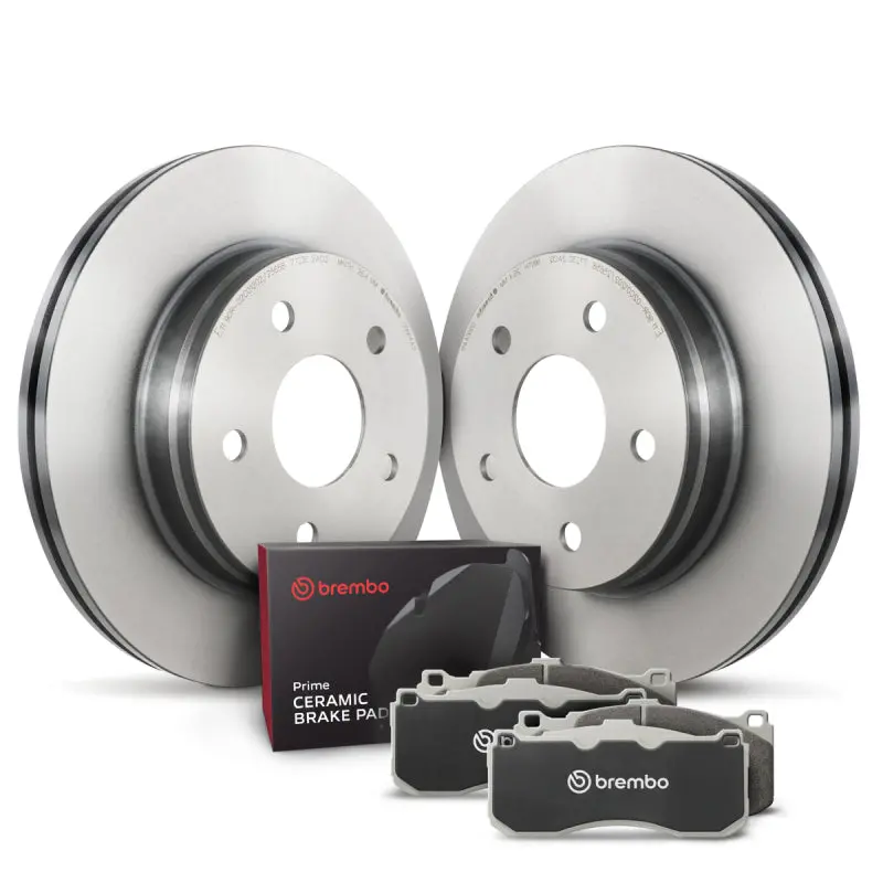 Brembo Oe 11-15 Ford Edge/11-19 Explorer/09-19 Flex/10-19 Taurus Rear Disc Brake Kit 1