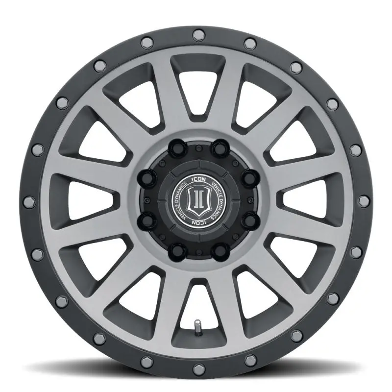 Icon Titanium Forged Wheel – 18X9 Inch, 8X170 Bolt Pattern, +6Mm Offset, 5.25-Inch Backspace 2
