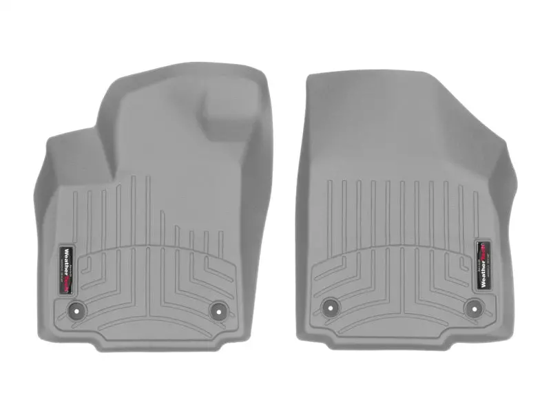 Weathertech Front Floor Liners For 2018+ Infiniti Q50 — Grey, Includes Hybrid Compatibility 1