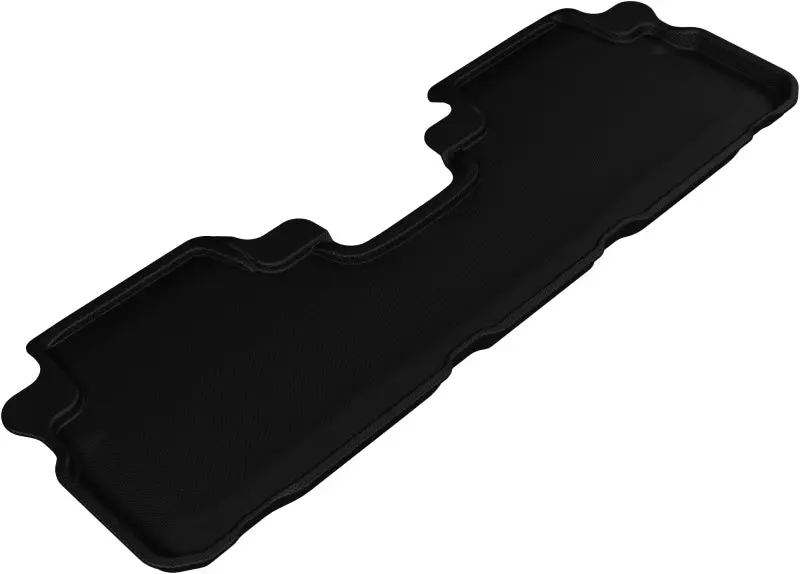 3D Maxpider 2008-2013 Toyota Highlander Kagu 2Nd Row Floormats - Black 1
