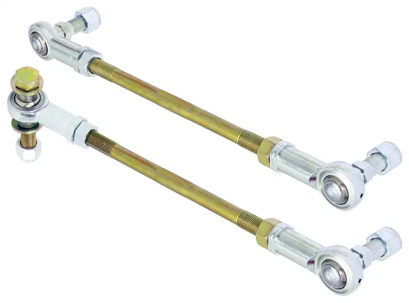 Rockjock Adjustable Front Sway Bar End Link Kit For Jeep Jl/Jt – 10.5-Inch Rods With Heim Joints 1