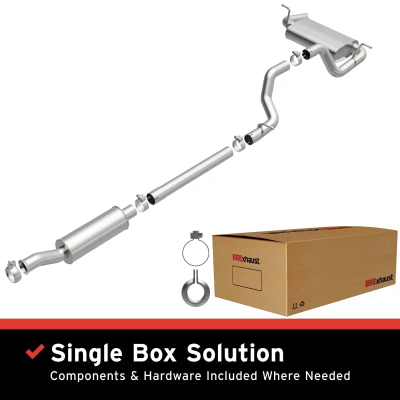 Brexhaust Direct-Fit Replacement Exhaust For 2018–2024 Jeep Wrangler Jl/Jt With 3.6L V6 Engine 1