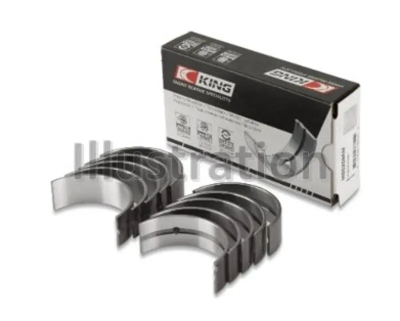 King Engine Bearings Main Bearing Set For Suzuki J18K/J20A – Oversize +0.75Mm 1