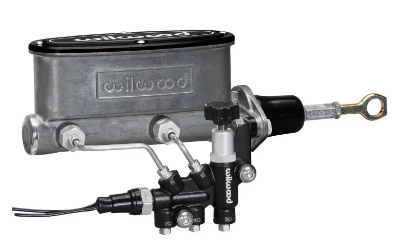 Wilwood Hv Tandem Master Cylinder Kit With Left-Hand Bracket & Proportioning Valve – 7/8" Bore, Early Mustang Fitment 1