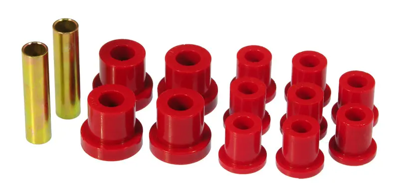 Prothane Red Polyurethane Rear Leaf Spring Bushings For 1954–1962 Chevrolet Corvette 1