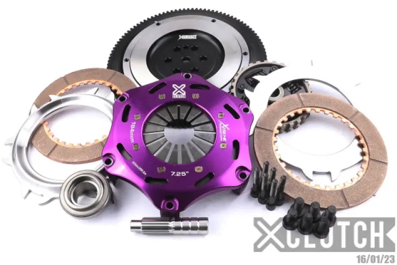 Xclutch Twin-Sprung Ceramic Clutch Kit For 1990–1992 Eagle Talon 2.0L (7.25" Diameter) 1