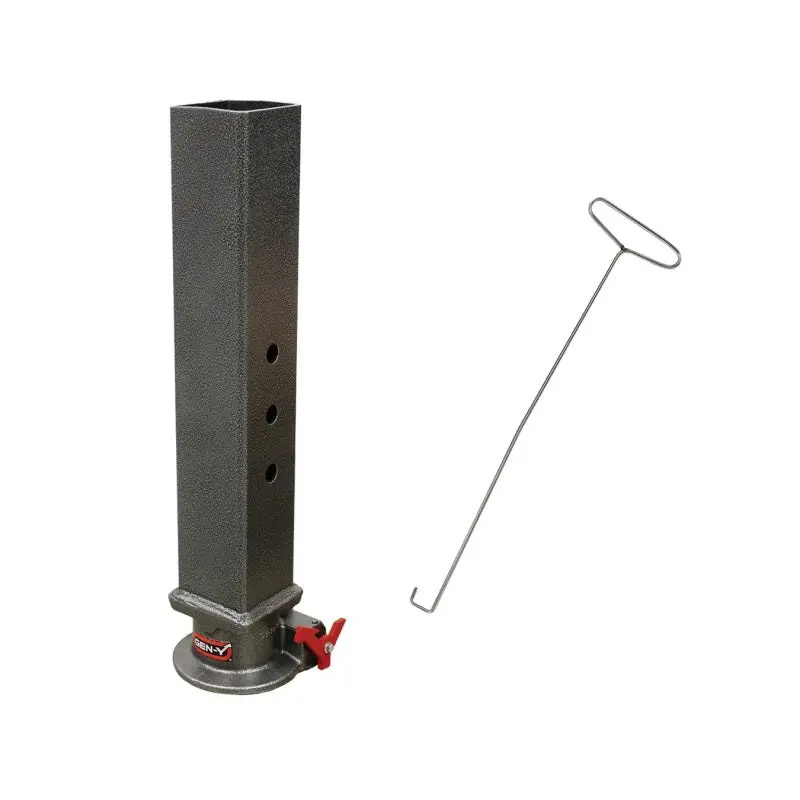 Gen-Y Viking Gooseneck Hitch – 4-Inch Square Tube, Snaplatch Coupler, 2-5/16-Inch Ball, 8,500-Lb Tw / 30,000-Lb Gtw 1