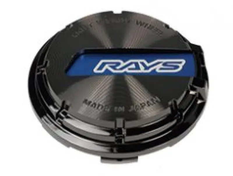 Gram Lights Wr Series Blue/Black Chrome Center Cap For 57Cr And 57Dr Wheels 1