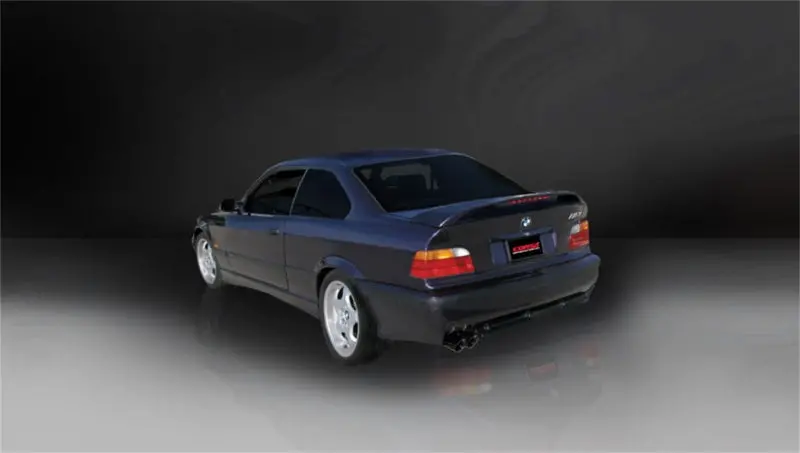 Corsa Sport Cat-Back Exhaust System – Black Finish For 1992–2009 Bmw 325I/Is E36 Coupe 2
