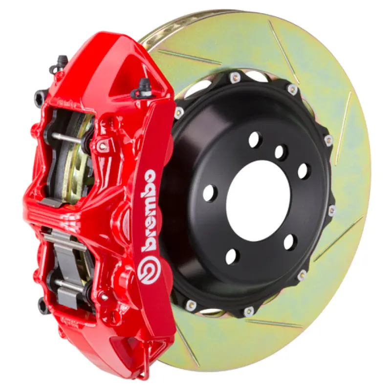 Brembo Gt Big Brake Kit – Front 6-Piston Calipers With Slotted 380X32Mm Two-Piece Rotors For 2005–2008 Porsche 997.1 Carrera 2 (Non-Pccb) 1